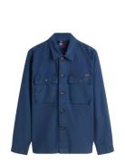 Gmd Utility Shirt Jacket Blue Tommy Hilfiger