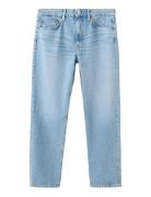 Moby Straight-Fit Light-Wash Jeans Blue Mango