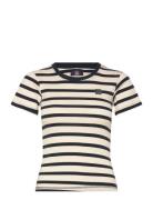 Susan Strp Reg Vin W Tee Black VINSON