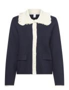 Yasnella Ls Knit Cardigan - D2D Navy YAS