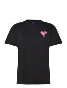 Vintage_Tee_B_9 Black HUGO BLUE