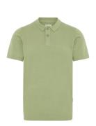 Bhbray Knit Polo Green Blend
