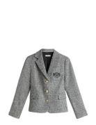 Wool Pattern Gb Slim Blazer Patterned Tommy Hilfiger