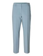 Slfrita-Ria Mw Cropped Pant Mel Noos Blue Selected