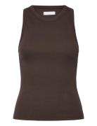 2Nd Purity Tt - Daily Cotton Rib Brown 2NDDAY