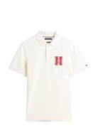 Elevated Graphic Reg Polo Cream Tommy Hilfiger