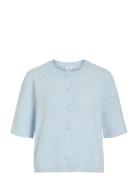 Viliga 2/4 O-Neck Knit Cardigan - Noos Blue Vila