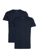 Rt Organic Cotton 2-Pack Tee Navy Resteröds
