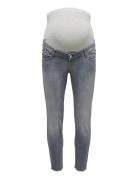 Olmblush Mid Sk Ank Rw Dnm Reabox Noos Grey Only Maternity