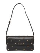 Sadie Flap Shoulder Bag Black GUESS