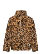 Leopard Fleece Jacket Patterned Mini Rodini