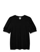Awkerry 2/4 O-Neck Top Noos Black Vero Moda