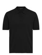 Onswyler Reg 14 Ss Polo Knit Noos Black ONLY & SONS