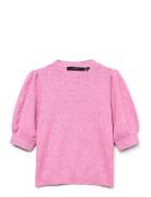 Vmdoffy 2/4 O-Neck Pullover Ga Girl Pink Vero Moda Girl