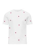 Kogketty Life S/S O-Neck Top Jrs Noos White Kids Only