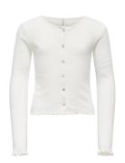 Kogsalsa Life L/S Cardigan Jrs White Kids Only