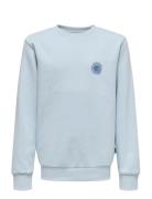 Osjceres Cell Reg Ls Crew Swt Blue ONLY & SONS