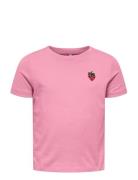 Kmgvega Life Ss Reg Emb Tee Box Jrs Noos Pink Kids Only
