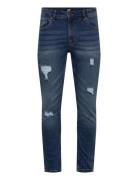 Dp Mr. Red Destroy Blue Denim Project