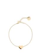 Pure Heart Bracelet Gold Edblad