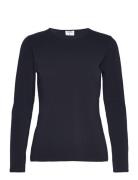 Cotton Stretch Long Sleeve Navy Filippa K