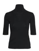 Merino Elbow Sleeve Top Black Filippa K