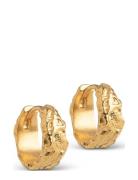 Nela Hoops Gold Enamel Copenhagen