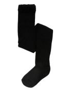 Tights Plain Knitted Black Lindex