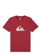 Ev Comp Logo Ss Youth Red Quiksilver