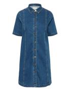 Kcleni Denim Dress Blue Kaffe Curve