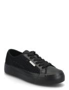 Vulc Flatf Lace Up Lin Mesh Black Calvin Klein