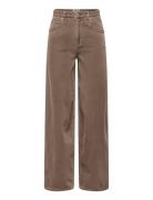 Onltaylor-Silla Hw Barrel Pant Pnt Brown ONLY