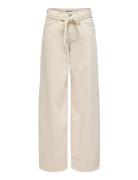 Onlgianna Mw Straight Dot211 Dnm Noos Cream ONLY