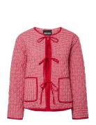 Pcbibba Quilt Jacket Red Pieces