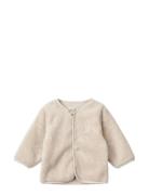 Benoit Baby Pile Jacket Cream Liewood