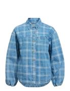 Objchecky L/S Re Denim Shirt 143 Blue Object