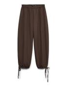 Vmleia Mw Harem Pants Brown Vero Moda