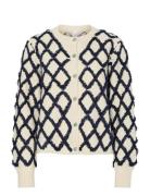 Yaszigly Ls Knit Cardigan S. Noos Cream YAS