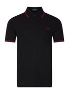Twin Tipped Fp Shirt Black Fred Perry