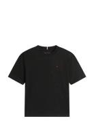 Essential Archive Fit Tee Ss Black Tommy Hilfiger