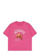 Tnsuzette Os S_S Tee Pink The New