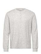 Jorniagara Henley Ls Tee Grey Jack & J S