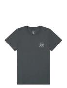 Logo Tee Grey Lee Jeans