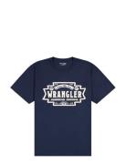 Americana Tee Navy Wrangler