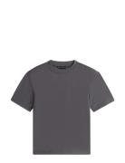 Washed Faded Graphic T-Shirt Ss Grey Tommy Hilfiger