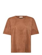 Fqmimi-Blouse Brown FREE/QUENT