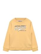 Jjelogo Sweat Crew Neck 2Col Ss26 Sn Mni Yellow Jack & J S