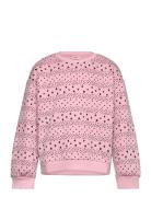 Kmgappalosa L/S Loose Life Pullo Bru Swt Pink Kids Only