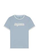 Ringer Tee Blue Lee Jeans