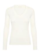Dagnaiw V-Neck Ls White InWear